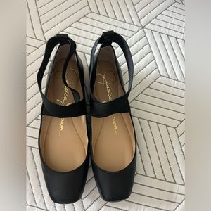 Jessica Simpson Black Ballet flats.